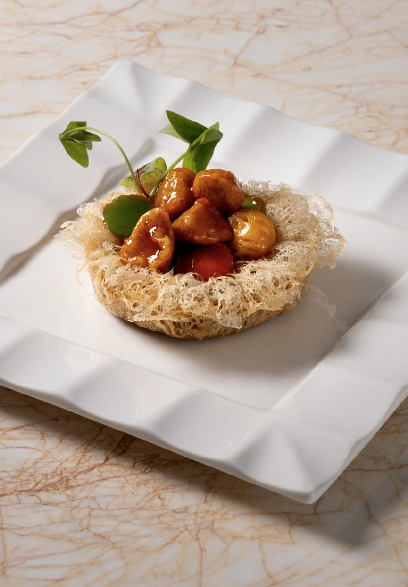 Vegetarian Sweet & Sour Chicken